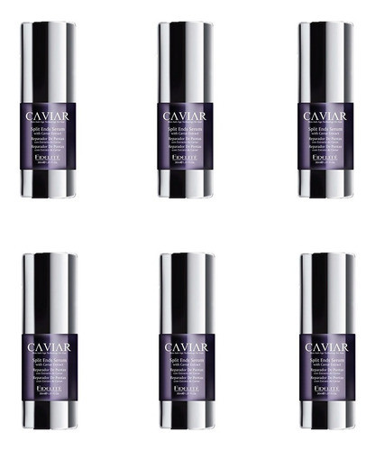 Serum Reparador De Puntas Caviar 30ml Fidelite X 6 0