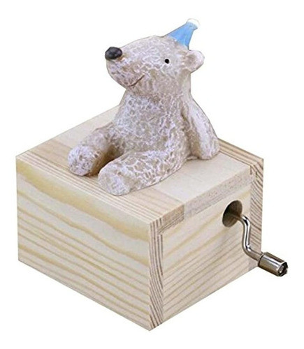 Mini Caja De Musica De Manivela Caja De Musica Animal Altu 0