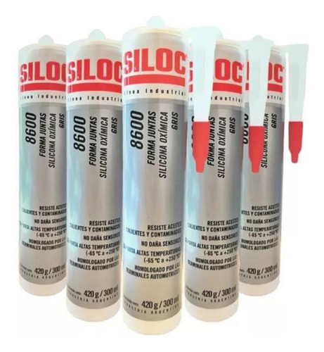 Siloc 8600 Oximica Gris 420g. Alta Temperatura 0