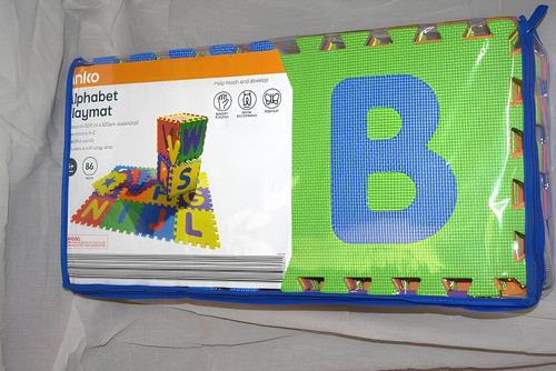 Alfombra Goma Eva Encastrable Con Letras Del Alfabeto 0