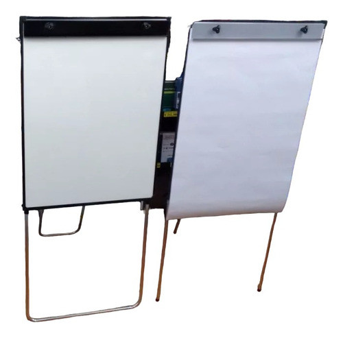 Atril Rotafolio Pizarra Blanca 75 X 100 Cm 3 Patas 0