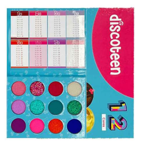 Paleta De Sombras Matematica Hb102406 Discoteen J 0