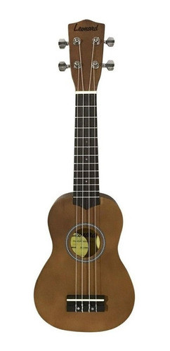 Ukelele Leonard Soprano Con Funda Color Natural Uk15na 0