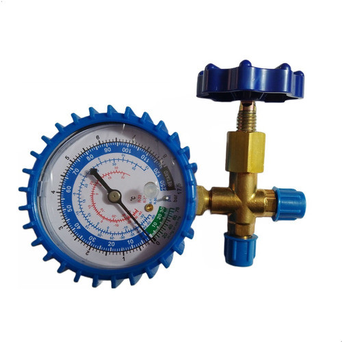 Manometro Manifold Baja Simple R22 / R134 / R12 / R502 1