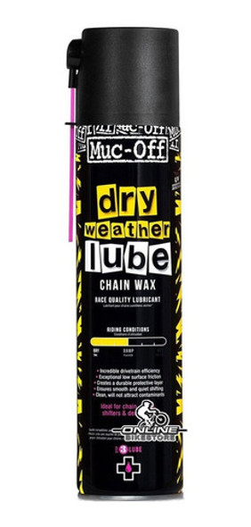 Lubricante Cadena Bicicleta Muc-off Dry Weather Lube 400ml 0