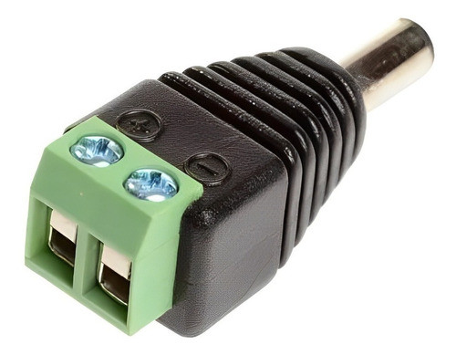 Conectores P4 Macho Com 2 Bornes Para Câmeras De Cftv Kit 50 0