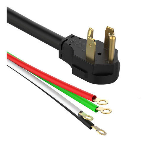 Topdc Cable De Secado De 4 Puntas, Cable De Alimentacin De 3 1