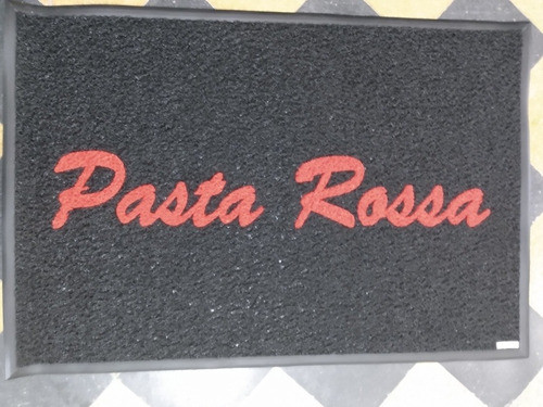 Felpudo Personalizado Pvc Enrulado Con Logo+borde 120x80cm 0