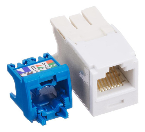 Módulo De Conector Estilo Tg De 8 Hilos De Categoría 6a De P 0