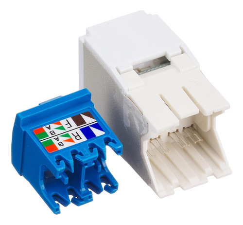 Módulo De Conector Estilo Tg De 8 Hilos De Categoría 6a De P 1