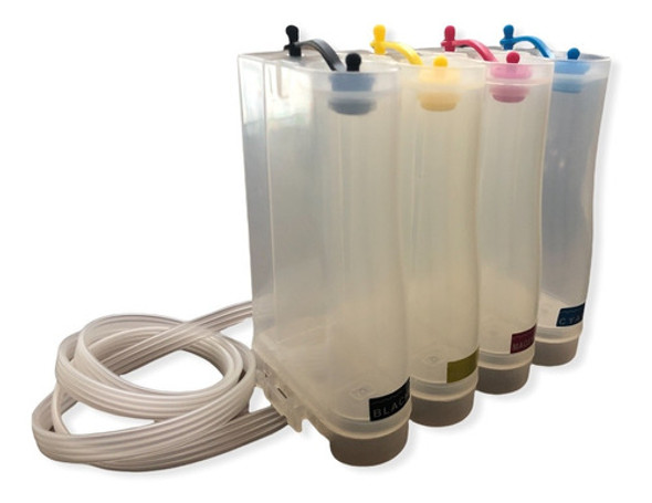 Reservatório Bulk Ink 200ml Cada Cor Capacidade Total 800ml 0