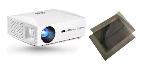 Par Películas Polarizadora Projetor Aun F30up Frente E Tras 0