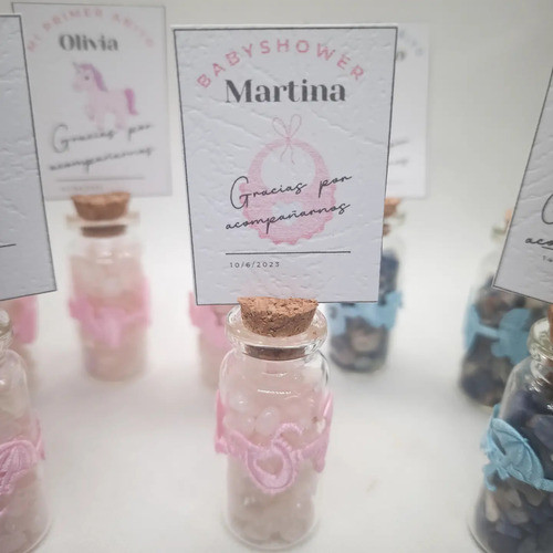 Frasquitos Con Piedras Energéticas Souvenirs 0