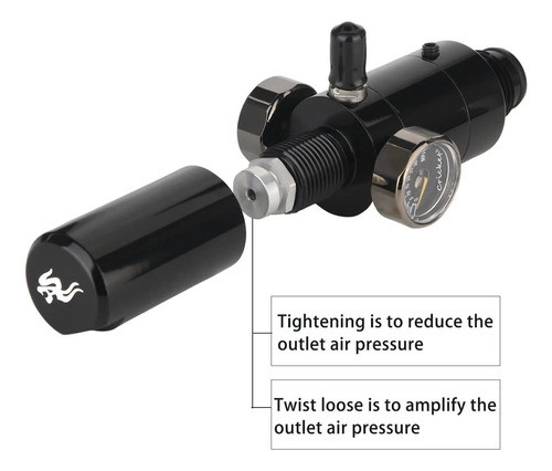 Válvula Hpa Reguladora Shan Bao Para Pcp 1