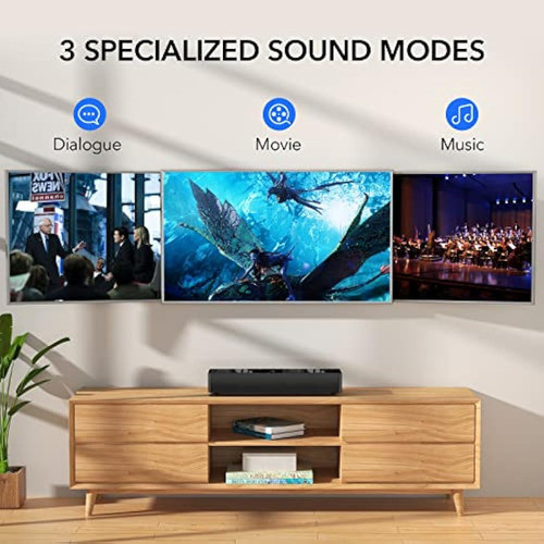 Larksound Barra De Sonido De 2.1 Canales Con 1