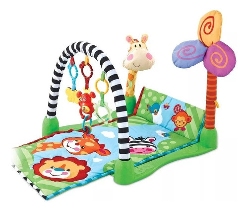 Alfombra Didáctica Con Sonido Para Bebe Gimnasio Animalitos 1