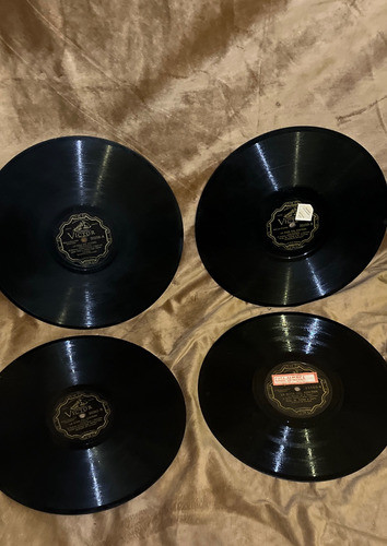 Disco Pasta Gramófono La Rosa Del Azafrán 4 Discos. Rca 0