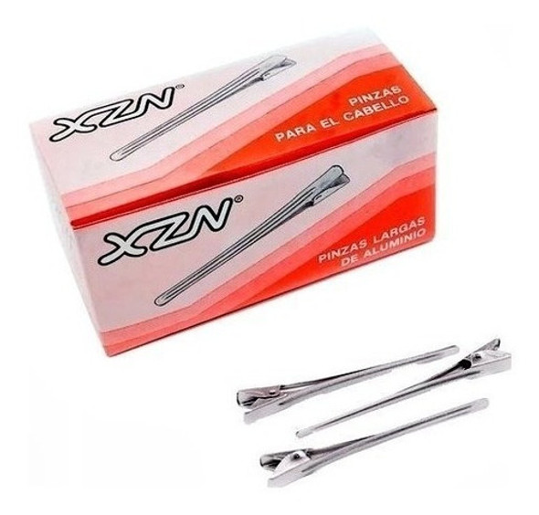 Picos De Aluminio Xzn Largos Peluquería Por 100 Unidades 0