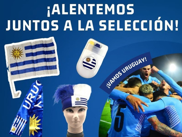 Kit Futbol Uruguay Hincha Decoración Cotillón 4 0 Kit Futbol Uruguay Hincha Decoración Cotillón 4 0