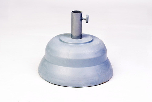 Base De Sombrilla De 10 Kg Aprox.color Gris,caño De 38 Mm Ø 0