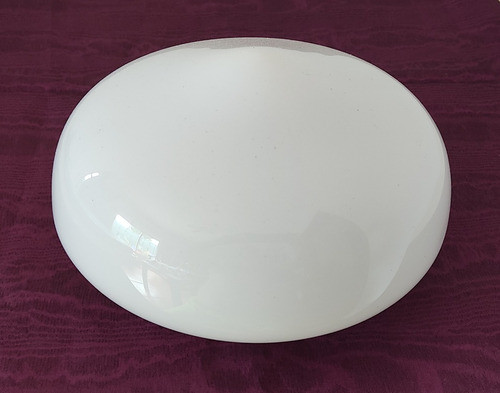 Opalina O Tulipa Blanco Liso (9,5 Cm Diámetro) 0