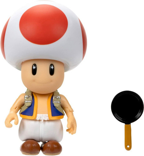 Juguete Figura Accion Toad Super Mario Bros Carolinas Home 1