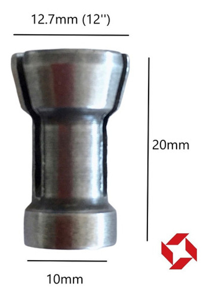 Boquilla Collet Adaptador Para Router P / Vastago 6mm 1
