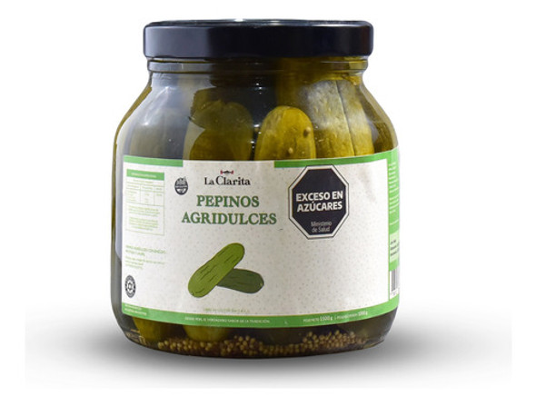 Pepinos Agridulces-la Clarita-x1kg-kosher- Sin Tacc 0