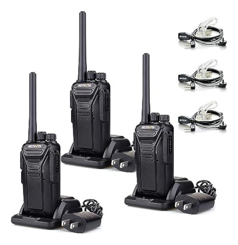 Retevis Rt27 Walkie Talkies Con Auricular, Radios 0