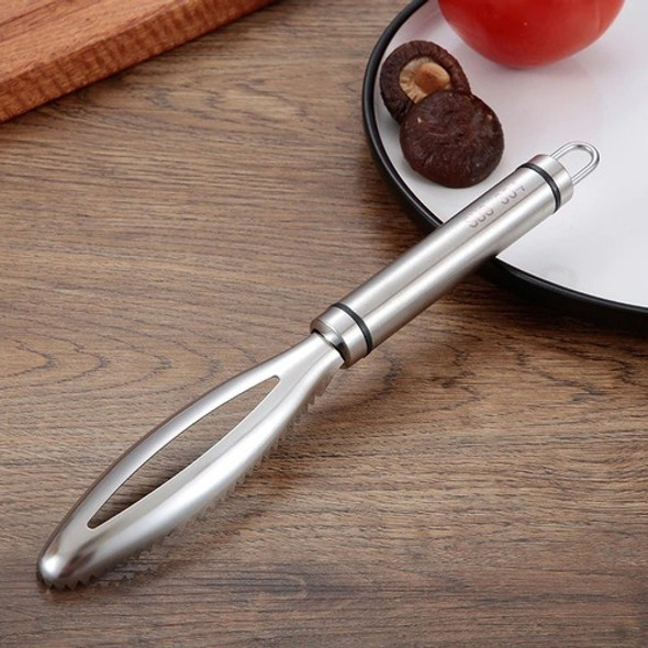 Limpiador De Escamas Para Pescado Acero Inoxidable 1