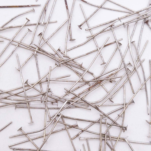 Alfinete 30mm Níquel 100un Corte Costura Bijuteria 1