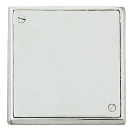 Tapa Con Marco Bronce Fundido 15x15 1197 Delta 0