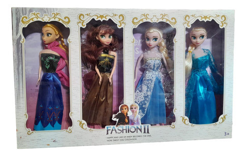 Muñecas Frozen 2 Articuladas X4 0