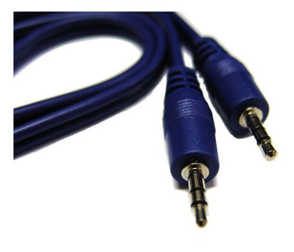 Cable  Artekit Linea Blue De 3.5 Stereo X 3.5 Stereo  2mts 0