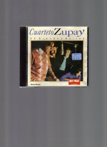 Cd Musical 20 Grandes Éxitos, Cuarteto Zupay, Sony, 1996 1