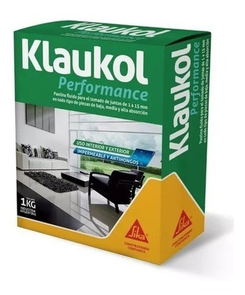 Pastina Musgo Klaukol Alta Performance Porcelanato 1kg 0