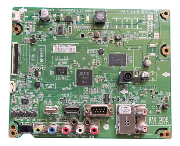 Placa Principal Para Tv 32lx300c -sb Original 0 Placa Principal Para Tv 32lx300c -sb Original 0