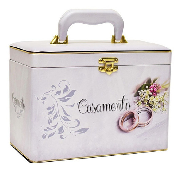 Álbum Fotográfico Maleta Box Luxo Casamento 480 Fotos 10x15 0