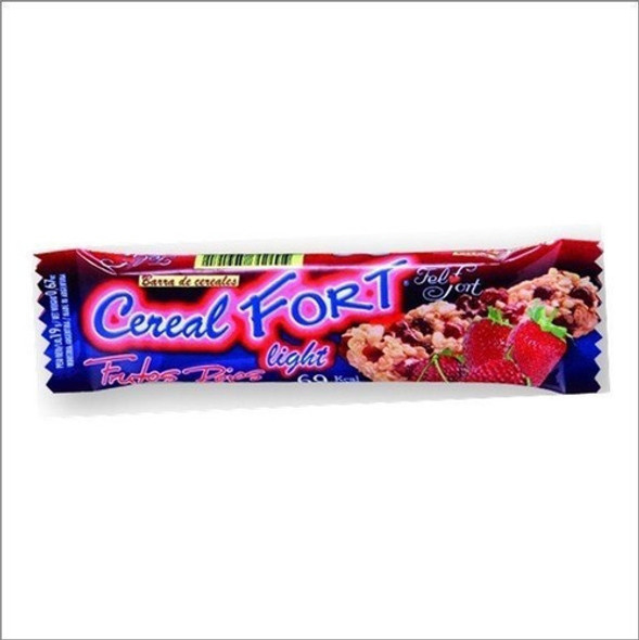 Barrita De Cereal Light Frutos Rojos Felfort X 24u 0