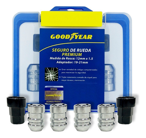 Tuerca Antirrobo Goodyear Para Ford Fiesta Ecosport Kinetic 0