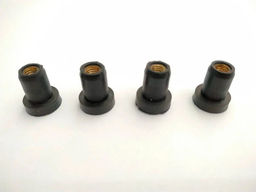 Bucha Porca Para Fixar Bolha Xmax 250 X Max 4unidades 0