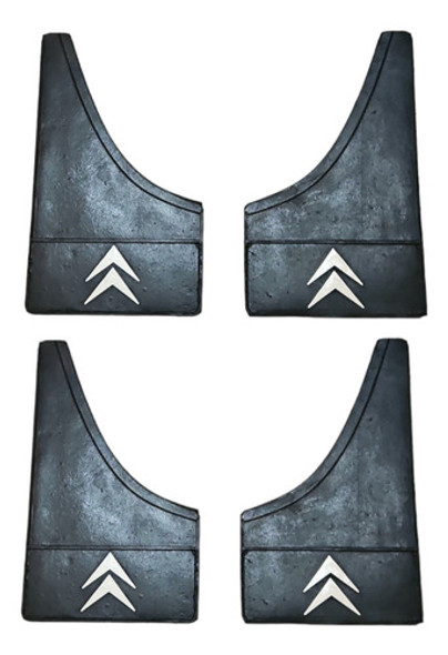 Juego X 4 Barreros Babero De Goma Citroen C3 C4 Berlingo 0