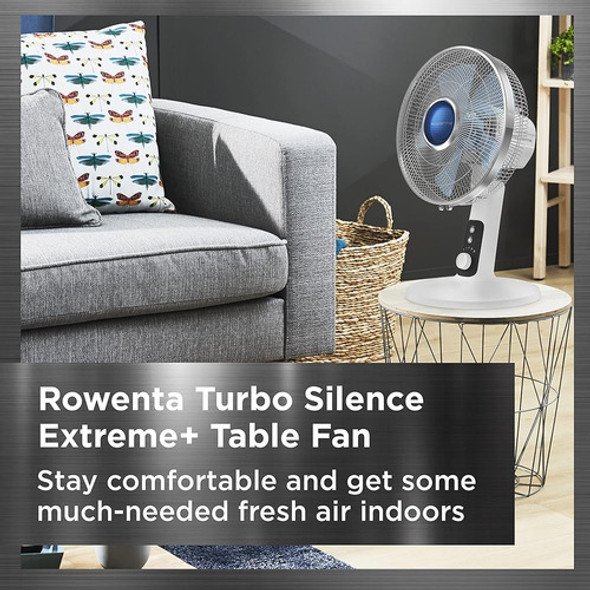 Rowenta Turbo Silence Table Fan 12 Pulgadas Ventilador Ultra 1