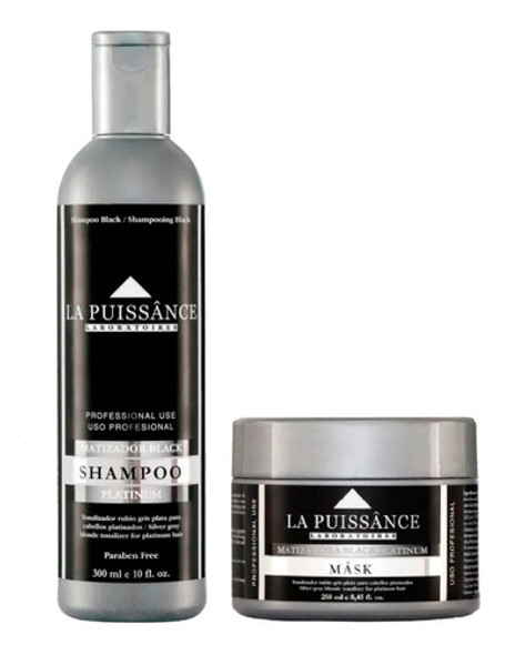Mascara + Shampoo Matizador Black - La Puissânce 0 Mascara + Shampoo Matizador Black - La Puissânce 0