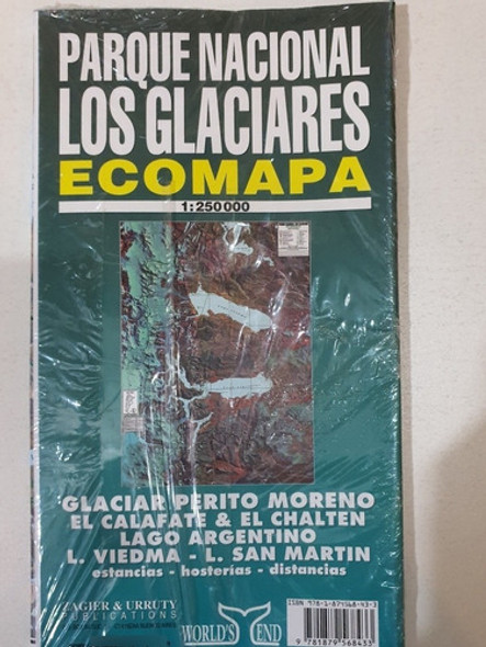 Mapa Parque Nacional Los Glaciares- Ecomapa 0