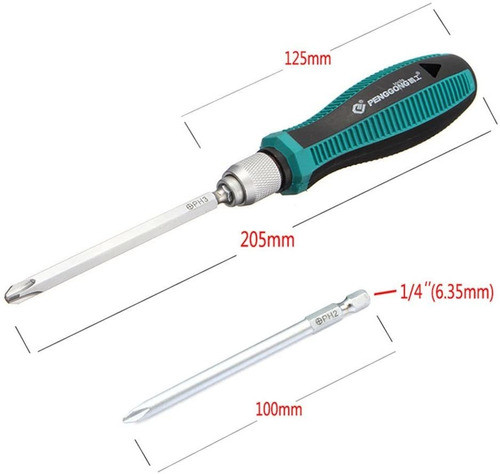 Kit De Destornilladores 9 Piezas Puntas Multiples Magneti... 1