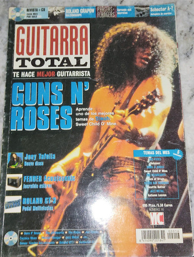Guns N Roses Pixies Guitarra Total N 16 0