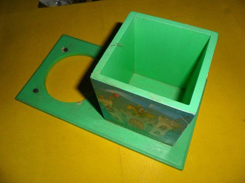 Lapicero Madera Infantil Castillo Dragon 1