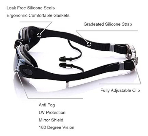 Beeway Gafas De Natación, Gafas De Natación 1