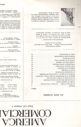 Revista América Comercial - Noviembre 1957 Tomo Liv Nr 5 1